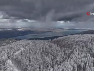 Kartepe Kış Manzarasıyla Göz Dolduruyor
