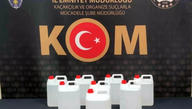 Kastamonu’da 40 Litre Kaçak Alkol Ele Geçirildi