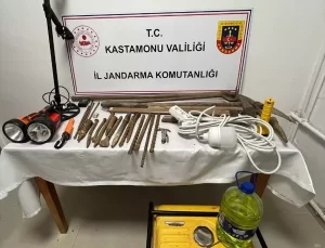 Kastamonu’da Kaçak Kazı Operasyonu