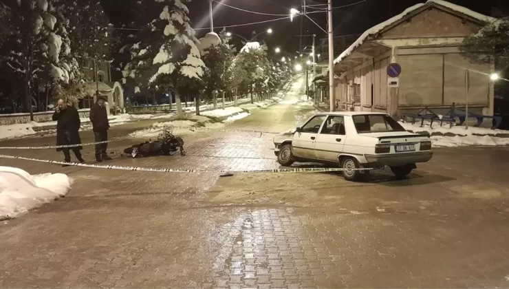 Kastamonu’da Motosiklet Kazası