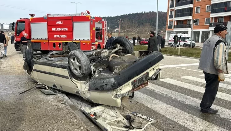 Kastamonu’da Trafik Kazası: 2 Yaralı