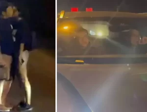 Kaya Çilingiroğlu, 25 küçük sevgilisiyle trafikte görüntülendi