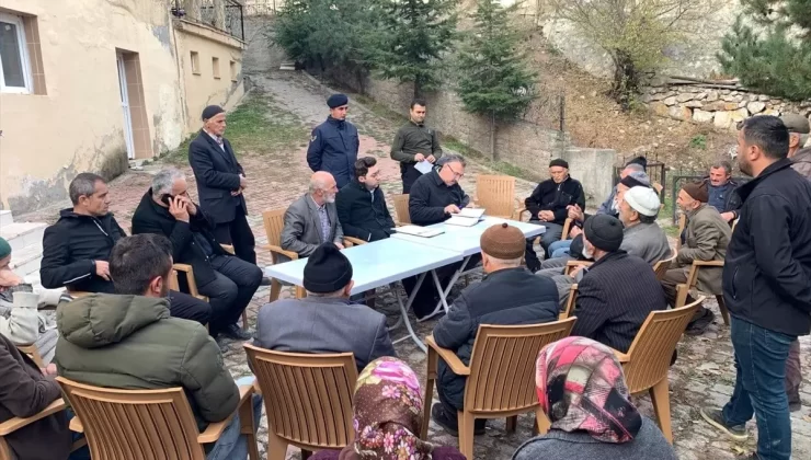 Kaymakam Çömen Köyleri Ziyaret Etti