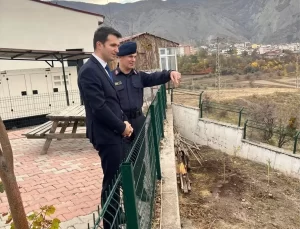 Kaymakam Türkmen Jandarma’yı Ziyaret Etti