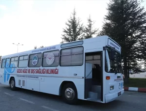 Kayseri’de Gezici Diş Kliniği 1082 Kişiye Hizmet Verdi