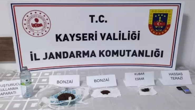 Kayseri’de Uyuşturucu Operasyonu: 3 Gözaltı