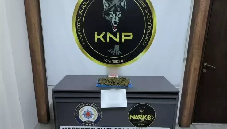 Kayseri’de Uyuşturucu Operasyonu