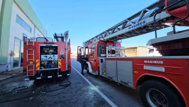 Kayseri’de Yangın: 1 Yaralı