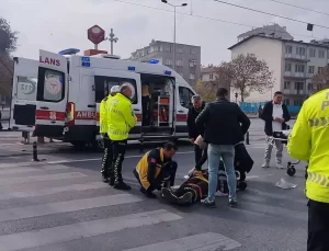 Kayseri’de Yaya Minibüsün Çarpmasıyla Yaralandı