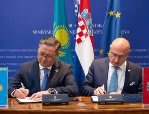 Kazak Dışişleri Bakanı Hırvatistan’da
