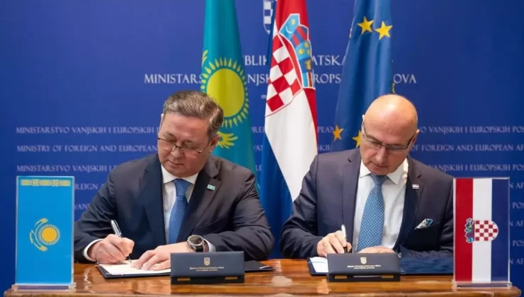 Kazak Dışişleri Bakanı Hırvatistan’da