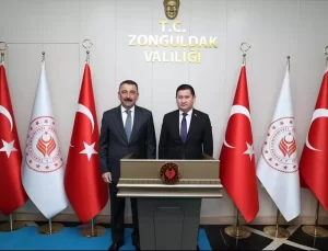 Kazakistan Başkonsolosu Zonguldak’ta