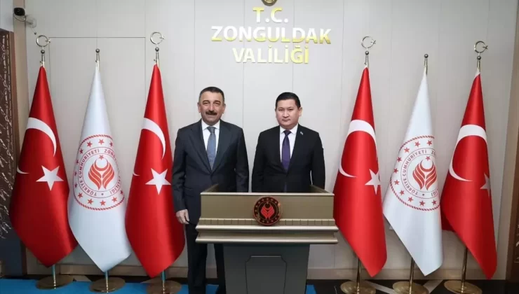 Kazakistan Başkonsolosu Zonguldak’ta