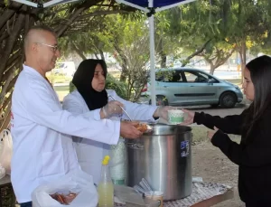 Kepez’den Öğrencilere Çorba İkramı