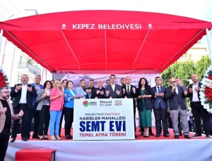 Kepez’e 38 projenin ikincisinin de temeli atıldı
