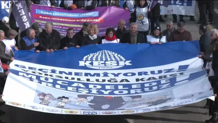 KESK’ten ‘Geçinemiyoruz’ Mitingi