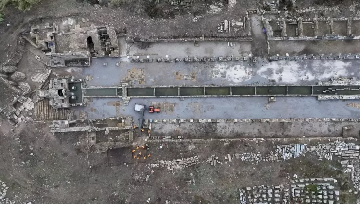 Kestros Çeşmesi 1800 Yıl Sonra Yeniden Açıldı