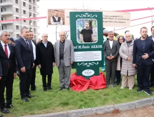 Kilis’te Ömür Akkor Parkı Açıldı