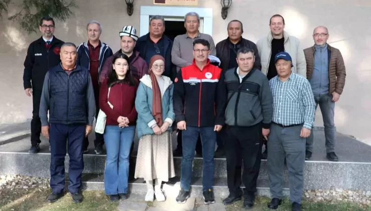 Kırgızistan Heyeti Eskişehir’de Mera Yönetimi İnceledi