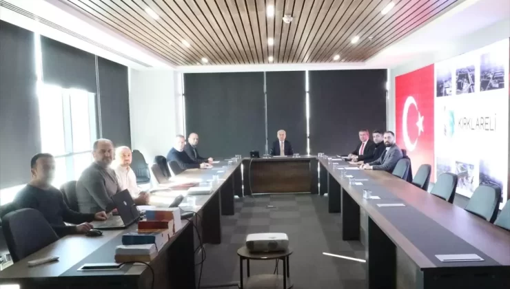 Kırklareli OSB Yönetimi Toplandı