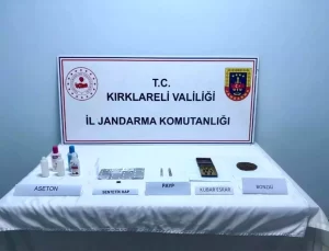 Kırklareli’nde Uyuşturucu Operasyonu
