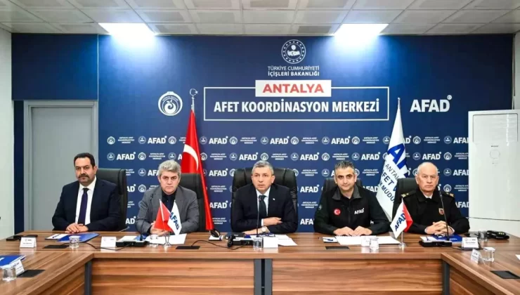 Kış Afetleri İçin Toplantı