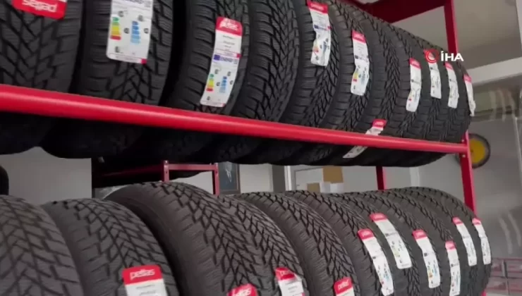 Kış Lastiği Yoğunluğu Başladı