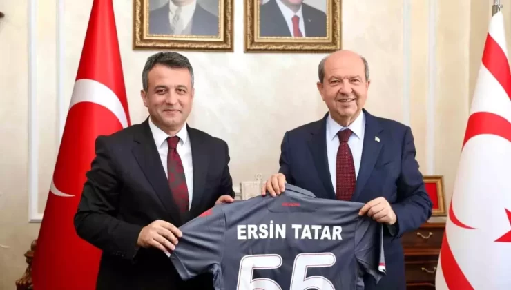 KKTC Cumhurbaşkanı Ersin Tatar, Samsun’u Ziyaret Etti