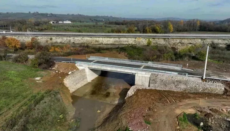 Kocaeli’de Selden Yıkılan Osman Bey Köprüsü Yeniden İnşa Edildi
