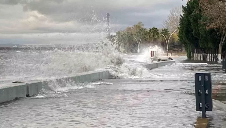 Kocaeli’de Şiddetli Lodos Hayatı Olumsuz Etkiledi