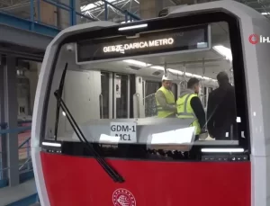 Kocaeli’nin İlk Metrosunda Deneme Sürüşü Gerçekleşti