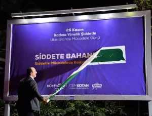 Konyaaltı Belediyesi’nden Kadına Yönelik Şiddetle Mücadele İçin Etkileyici Kampanya