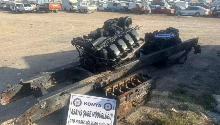 Konya’da Gümrük Kaçağı Araç Operasyonu