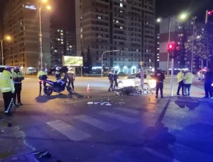 Konya’da motosiklet kazası: 1 ölü, 1 yaralı