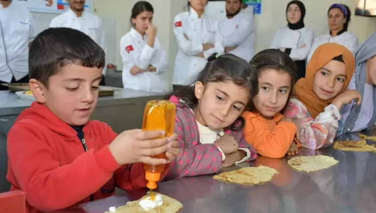 Köy Öğrencileri Aşçılık Deneyimi Yaşadı