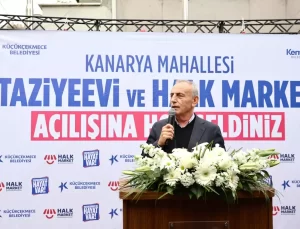 Küçükçekmece’de Halk Market ve Taziye Evi Açılışı Gerçekleştirildi