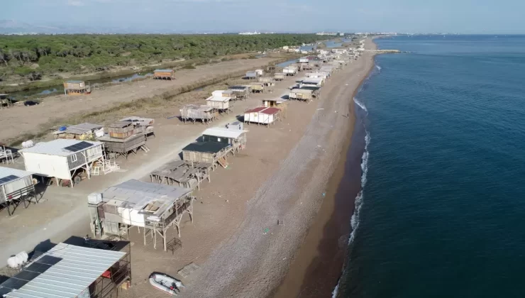 Kumköy Sahili’ndeki Çardaklar 20 Kasım’da Yıkılacak