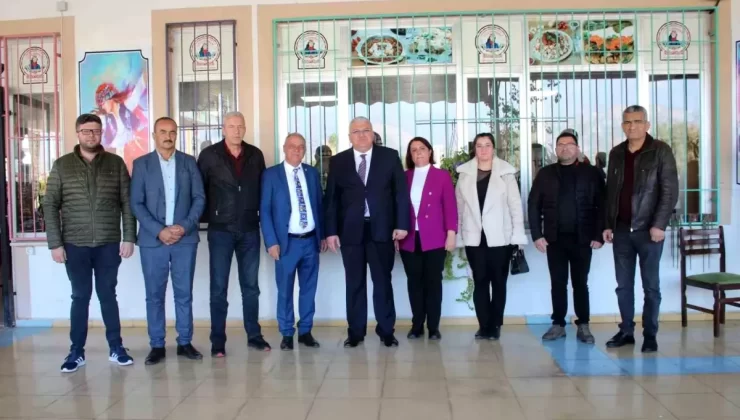 Kumluca Kaymakamı Bahadır Güneş’e Duygusal Veda Yemeği