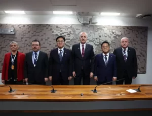 Kurtulmuş Brezilya’da Görüşmelerde Bulundu