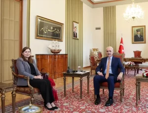 Kurtulmuş, Nikaragua Büyükelçisini Kabul Etti