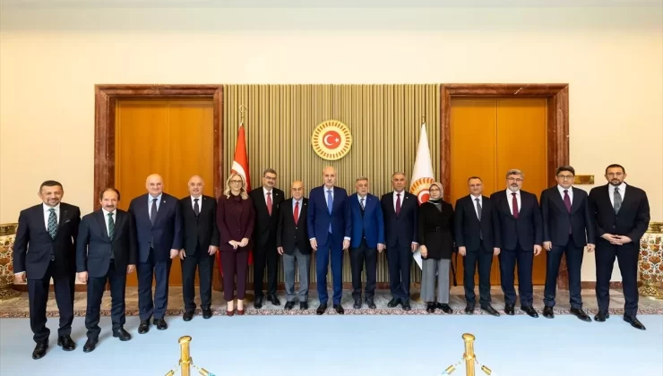 Kurtulmuş, Parlamenterler Birliği’ni kabul etti