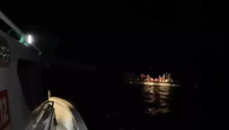 Kuşadası’nda 28 Düzensiz Göçmen Kurtarıldı