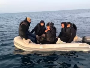Kuşadası’nda 5 Düzensiz Göçmen Kurtarıldı