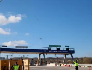 Kuzey Marmara Otoyolu’nda Cayrokopterli Denetim