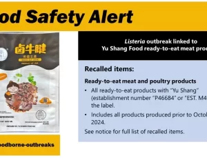 Listeria bakterisi nedeniyle ABD’de bir bebek hayatını kaybetti