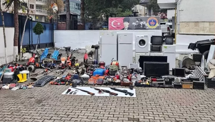 Maçka’da Hırsızlık Baskını: 100’den Fazla Çalıntı Eşya Ele Geçirildi