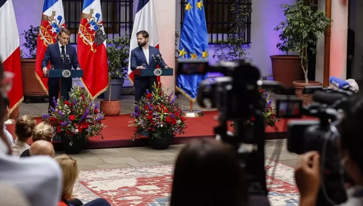 Macron Şili’yi Ziyaret Etti
