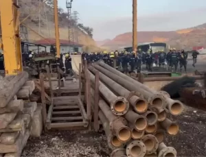 Maden İşçileri Özelleştirmeye Karşı Eylemde