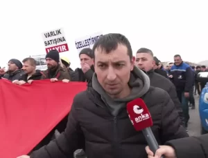 Madenciler Özelleştirmeye Karşı Yürüyüşe Geçti