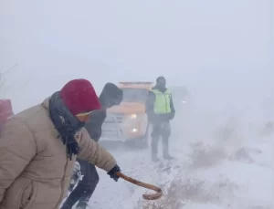 Mahsur Kalan Çoban Kurtarıldı